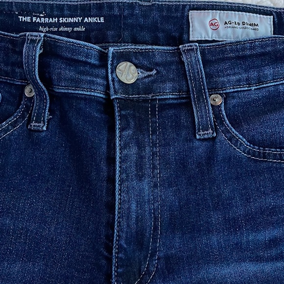 AG Adriano Goldschmied skinny ankle jeans size 26 - Picture 3 of 4